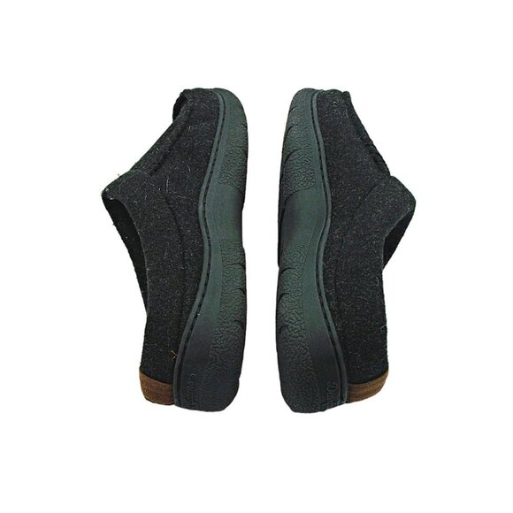 Dearfoams Indoor Outdoor Slippers Mens Memory Foam Charcoal Gray Size US 9-10 - Picture 6 of 12